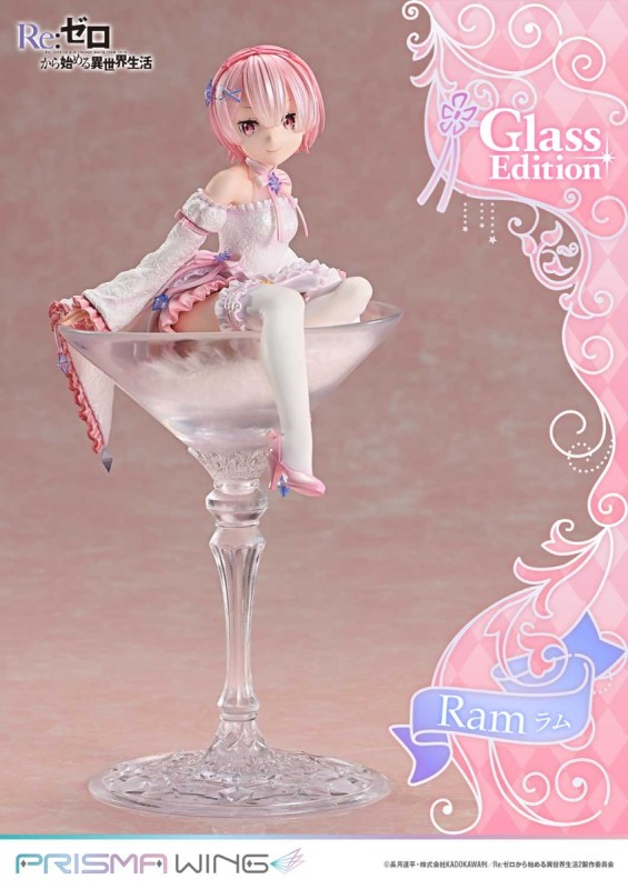 Re:Zero kara Hajimeru Isekai Seikatsu - Ram - Prisma Wing (PWRZR-03P) - 1/7 - Glass Edition
