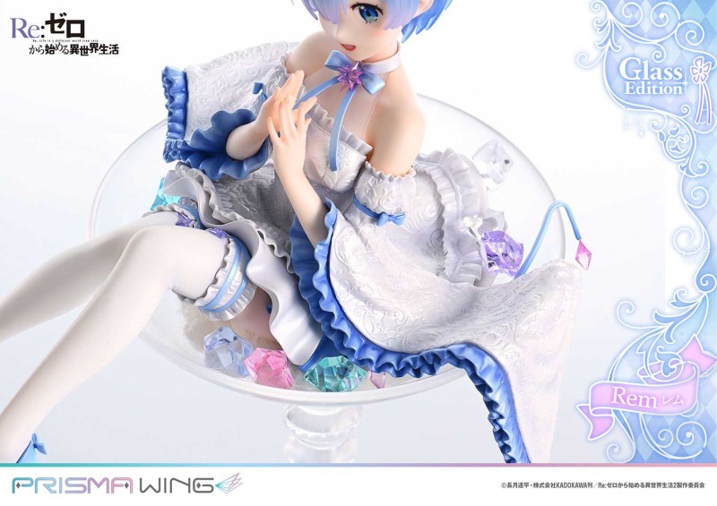 Re:Zero kara Hajimeru Isekai Seikatsu - Rem - Prisma Wing (PWRZR-01P) - 1/7 - Glass Edition - 24