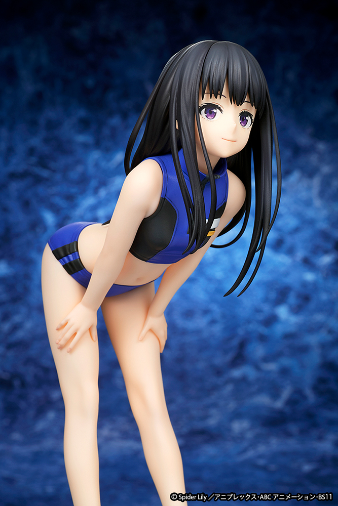 ques Q TV Anime Lycoris Recoil Inoue Takina Training Wear 1/7 Plastic Figure - 6