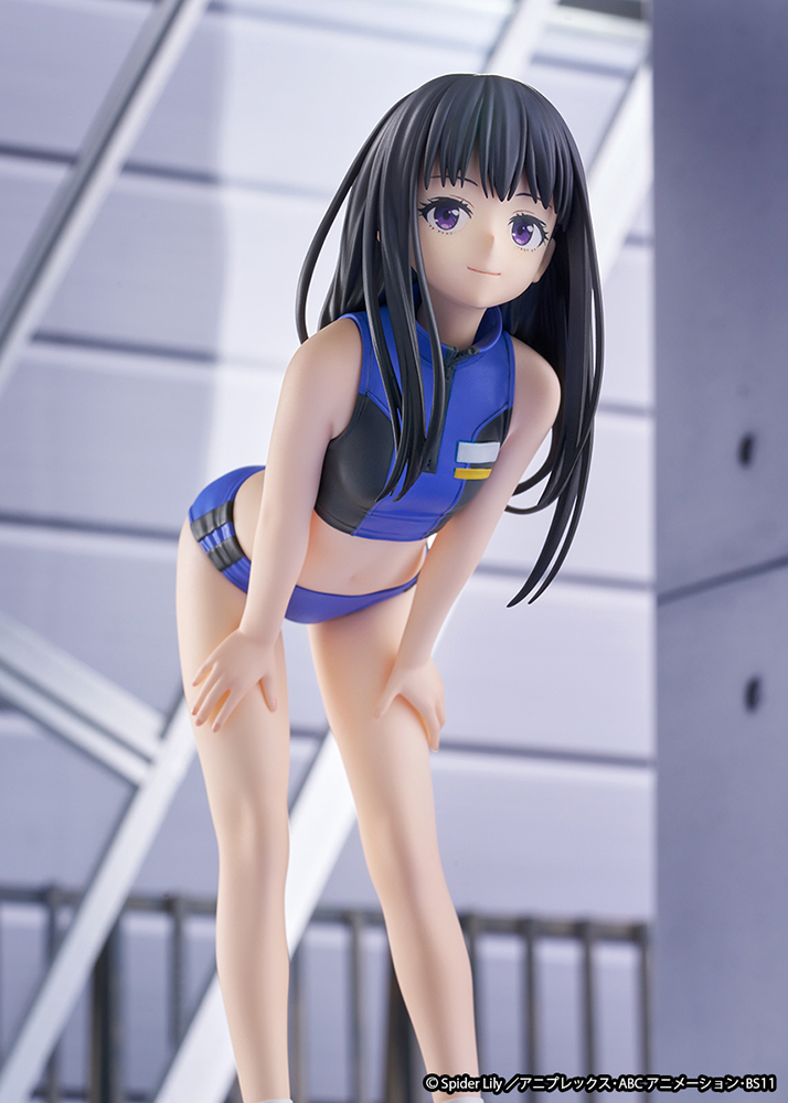 ques Q TV Anime Lycoris Recoil Inoue Takina Training Wear 1/7 Plastic Figure - 12