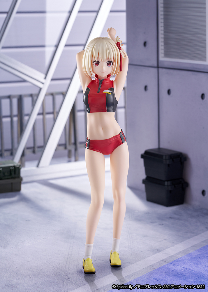 ques Q TV Anime Lycoris Recoil Nishikigi Chisato Training Wear 1/7 Plastic Figure - 10