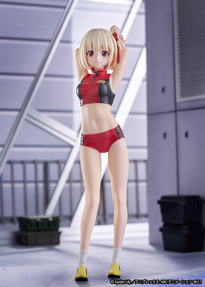 ques Q TV Anime Lycoris Recoil Nishikigi Chisato Training Wear 1/7 Plastic Figure - 13