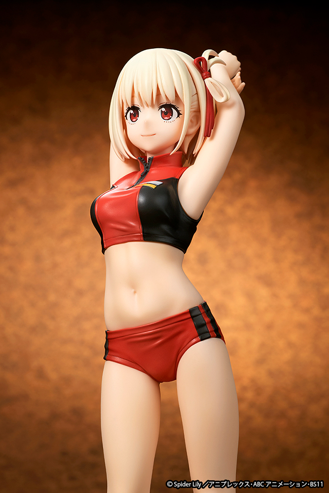 ques Q TV Anime Lycoris Recoil Nishikigi Chisato Training Wear 1/7 Plastic Figure - 6