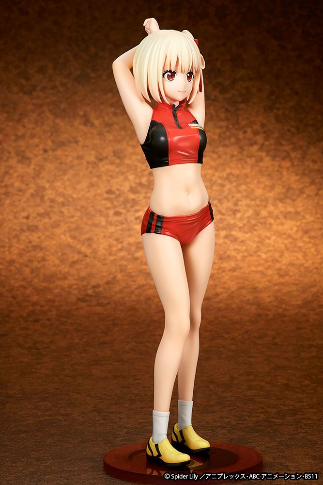 ques Q TV Anime Lycoris Recoil Nishikigi Chisato Training Wear 1/7 Plastic Figure - 4