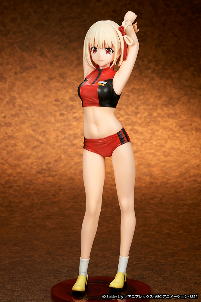 ques Q TV Anime Lycoris Recoil Nishikigi Chisato Training Wear 1/7 Plastic Figure - 3