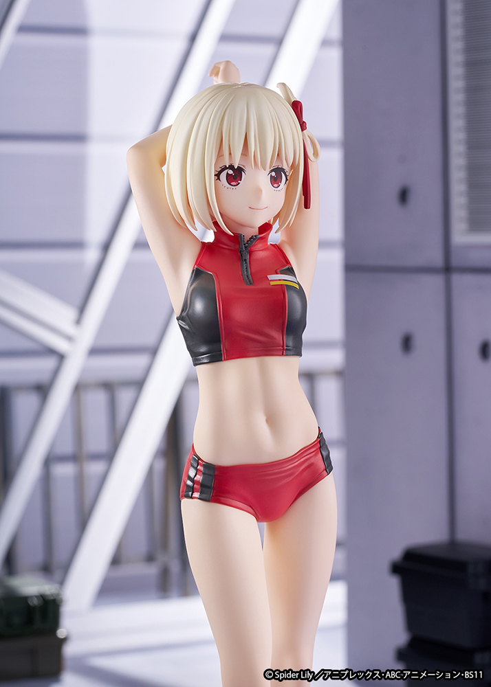 ques Q TV Anime Lycoris Recoil Nishikigi Chisato Training Wear 1/7 Plastic Figure - 12