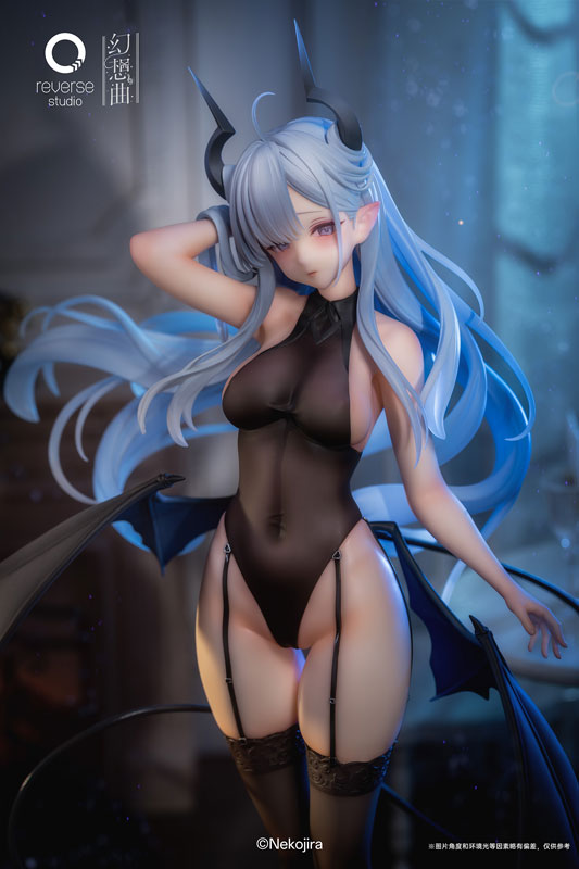 Reverse Studio FANTASIAS Series Thea-chan Minarai Succubus Ver. Shitachaku-ban 1/6 Plastic Figure - 2