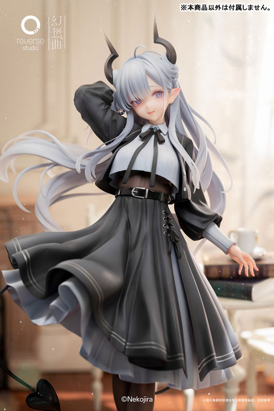 Reverse Studio FANTASIAS Series Thea-chan Minarai Succubus Ver. Tsuujou Fuku-ban 1/6 Plastic Figure - 13