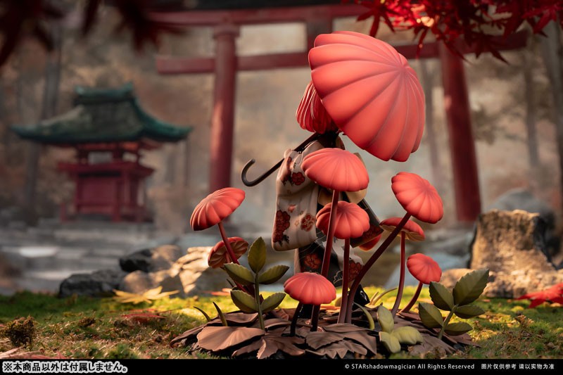 Original - Mushroom Girls Series (No.6) - Marasmius Haematocephalus - 1/1 - 20