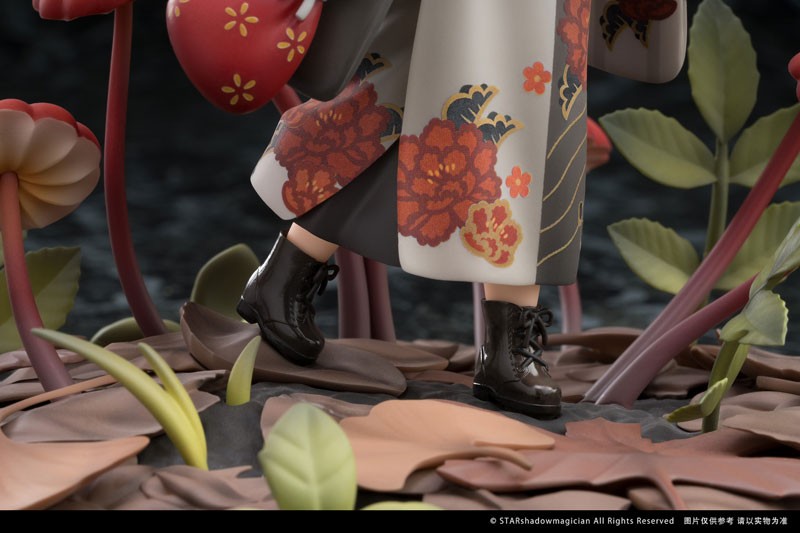 Original - Mushroom Girls Series (No.6) - Marasmius Haematocephalus - 1/1 - 16