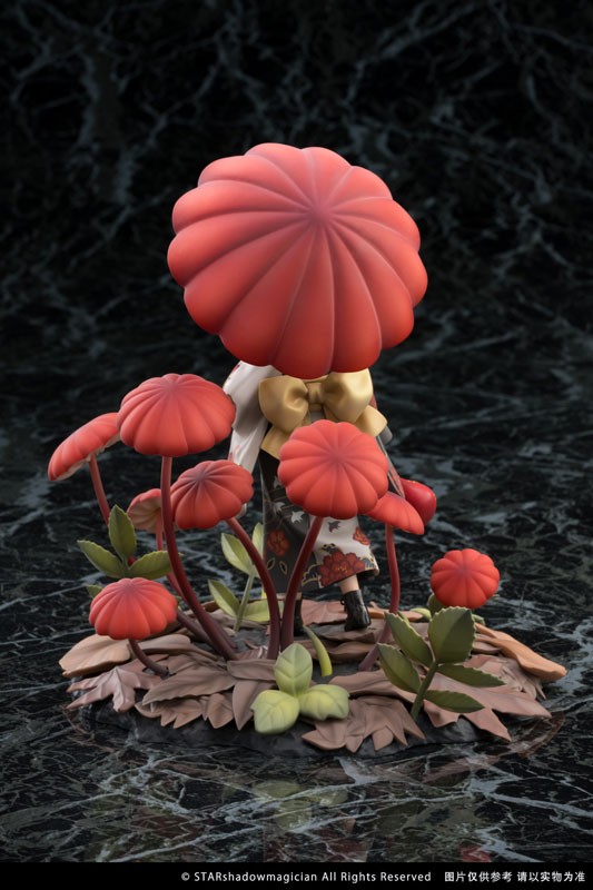 Original - Mushroom Girls Series (No.6) - Marasmius Haematocephalus - 1/1 - 5
