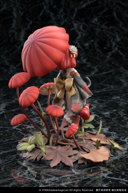 Original - Mushroom Girls Series (No.6) - Marasmius Haematocephalus - 1/1 - 6