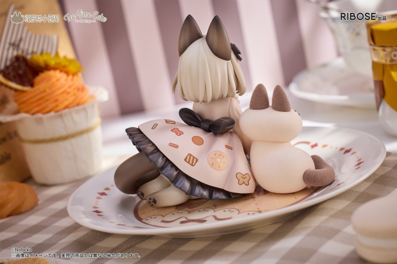 Original - Tottemo!!!! Siam Neko Azuki-san wa Sekai no Chuushin - Azuki - DLC Series - Tea Time Cats - Friendship Collaboration Exclusive Set - 6
