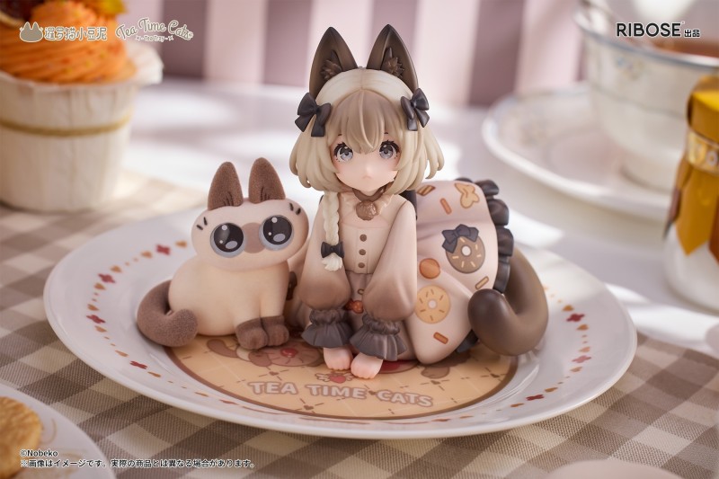 Original - Tottemo!!!! Siam Neko Azuki-san wa Sekai no Chuushin - Azuki - DLC Series - Tea Time Cats - Friendship Collaboration Exclusive Set - 4