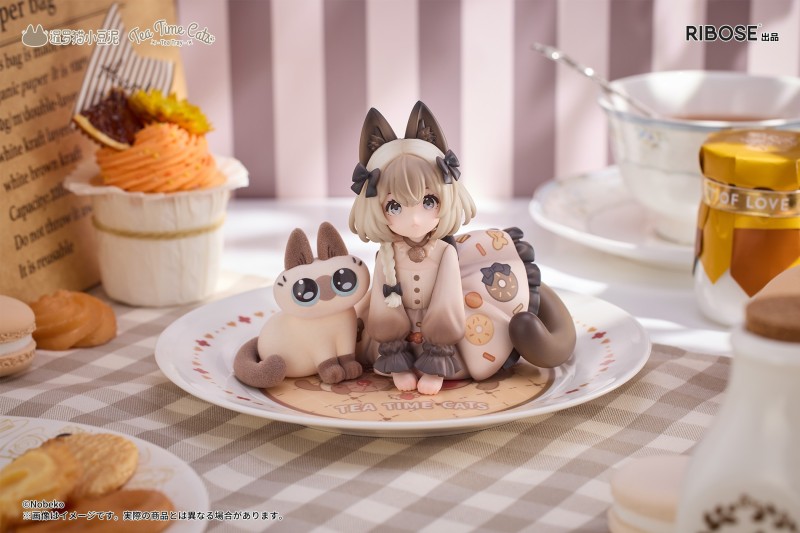 Original - Tottemo!!!! Siam Neko Azuki-san wa Sekai no Chuushin - Azuki - DLC Series - Tea Time Cats - Friendship Collaboration Exclusive Set