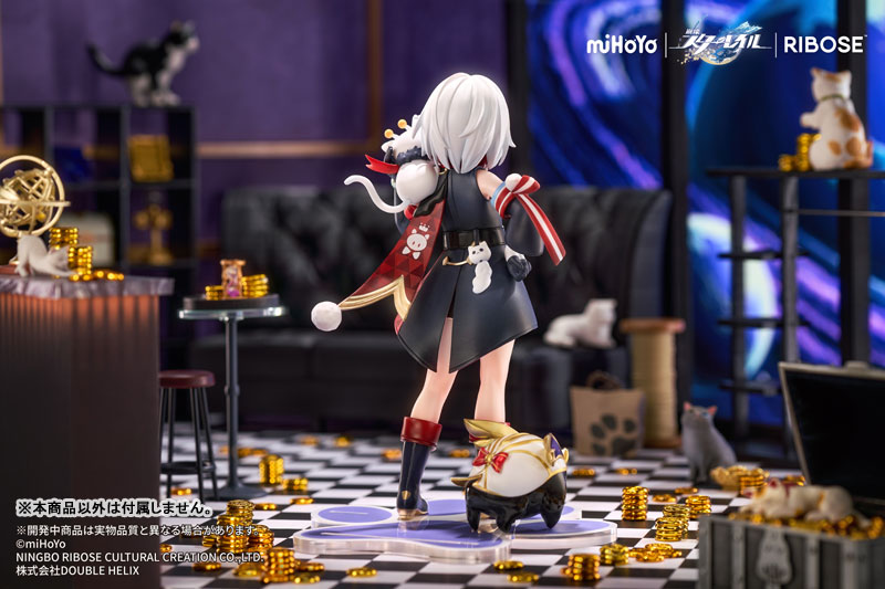 RIBOSE RISE UP+ Honkai: Star Rail Chibi-neko Series Figure Topaz & Cab Ver. Plastic Figure - 13