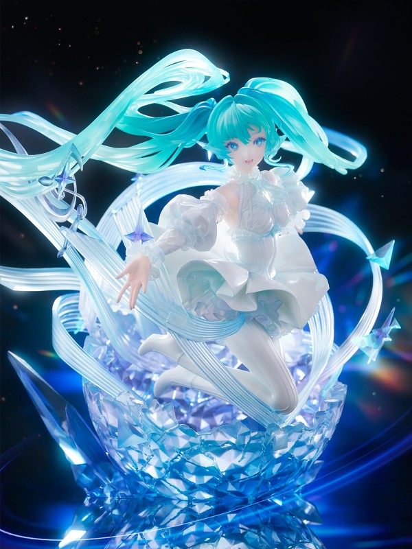 Vocaloid - Hatsune Miku - Shibuya Scramble Figure - 1/7 - Crystal Dress Ver. - 6