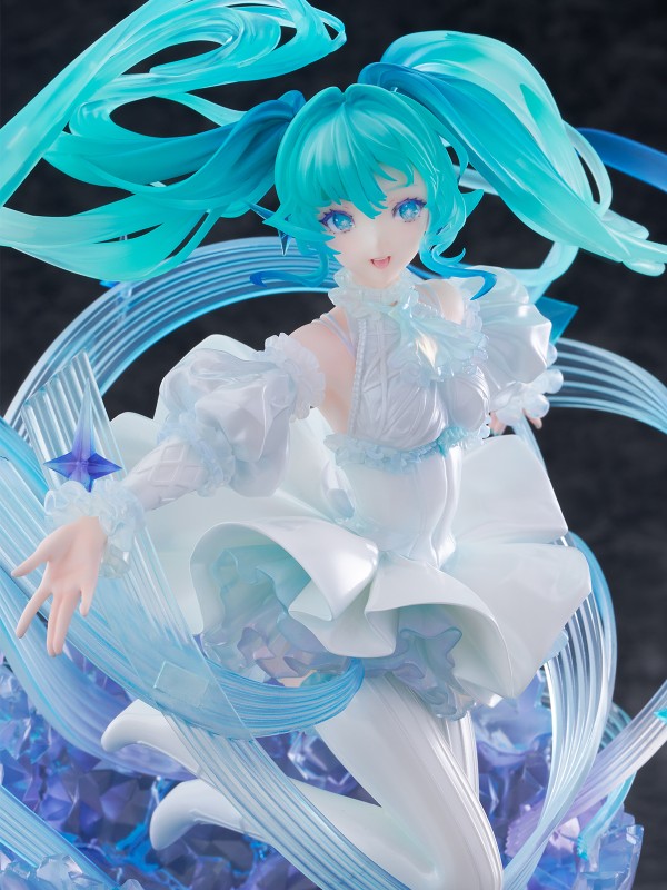 Vocaloid - Hatsune Miku - Shibuya Scramble Figure - 1/7 - Crystal Dress Ver. - 9