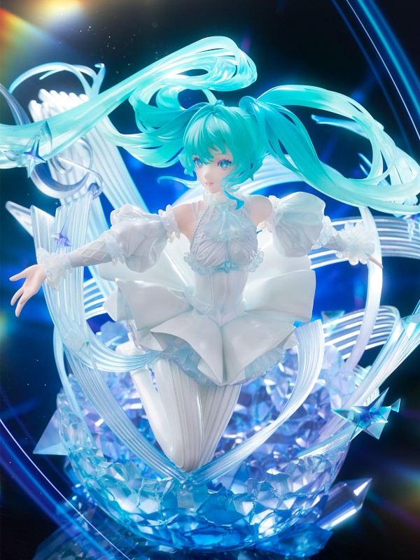 Vocaloid - Hatsune Miku - Shibuya Scramble Figure - 1/7 - Crystal Dress Ver. - 7