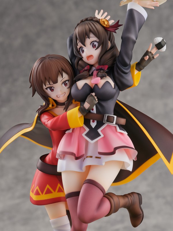 Kono Subarashii Sekai ni Bakuen o! - Chomusuke - Megumin - Yunyun - Shibuya Scramble Figure - Futari wa Tomodachi Ver. - 1/7 - 10