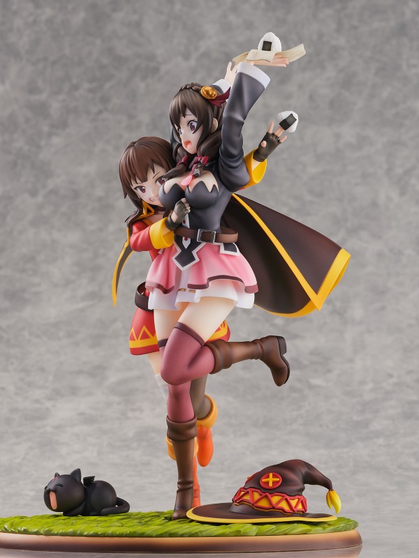 Kono Subarashii Sekai ni Bakuen o! - Chomusuke - Megumin - Yunyun - Shibuya Scramble Figure - Futari wa Tomodachi Ver. - 1/7 - 8