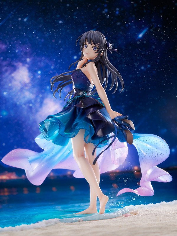 Seishun Buta Yarou wa Bunny Girl Senpai no Yume wo Minai - Sakurajima Mai - Shibuya Scramble Figure - 1/7 - Starry Dress Ver. - 8