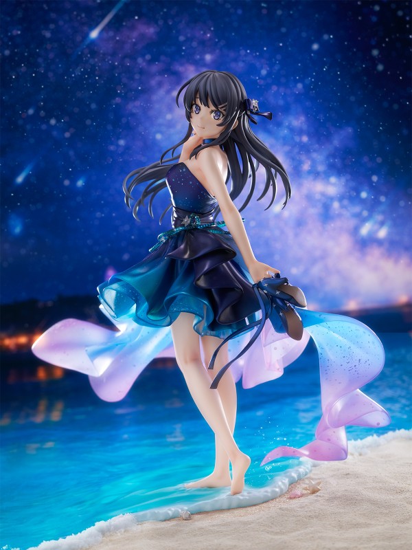 Seishun Buta Yarou wa Bunny Girl Senpai no Yume wo Minai - Sakurajima Mai - Shibuya Scramble Figure - 1/7 - Starry Dress Ver. - 7