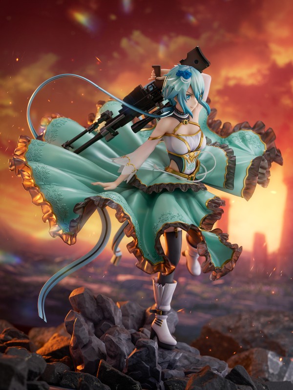 Sword Art Online - Sinon - Shibuya Scramble Figure - Crystal Dress Ver. - 1/7 - 3