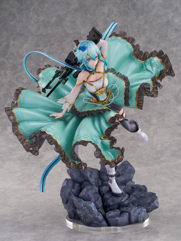 Sword Art Online - Sinon - Shibuya Scramble Figure - Crystal Dress Ver. - 1/7 - 9