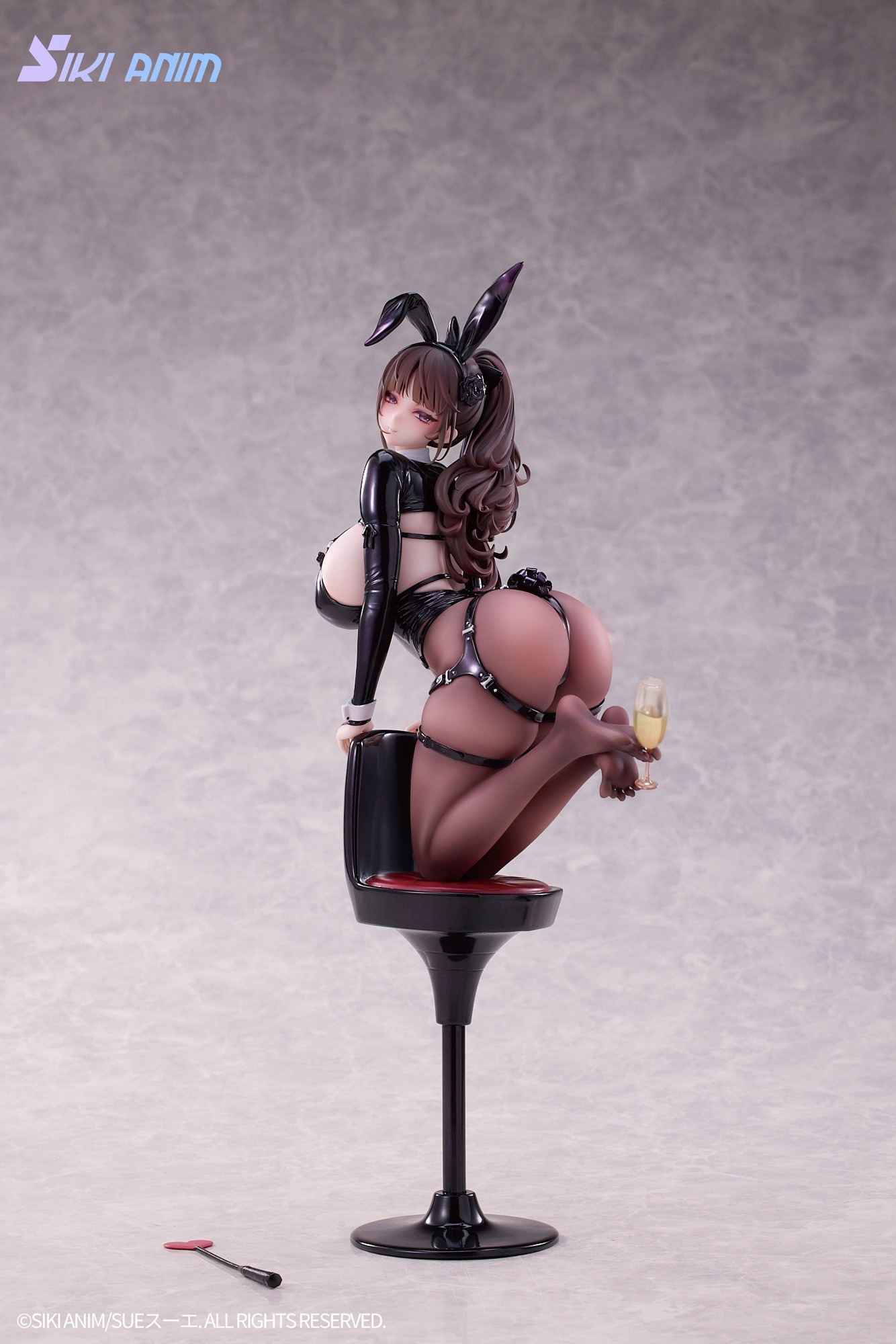 SIKI ANIM Champagne to Bunny Girl Rose Kuro-stockings Tsuujou-ban 1/6 Plastic Figure - 6