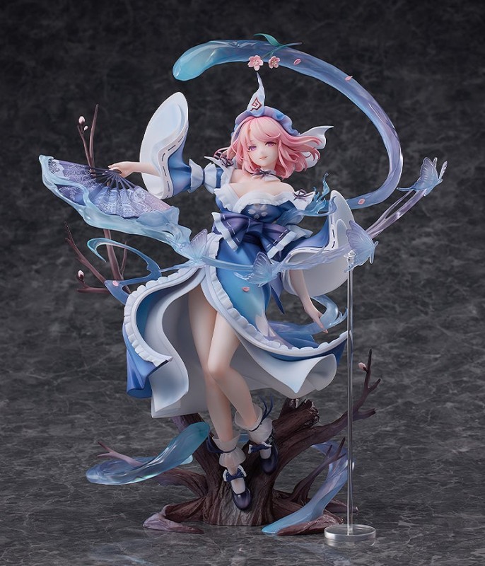 Touhou Project - Saigyouzi Yuyuko - 1/7 - Natural-Born Ghost Ver. - 3