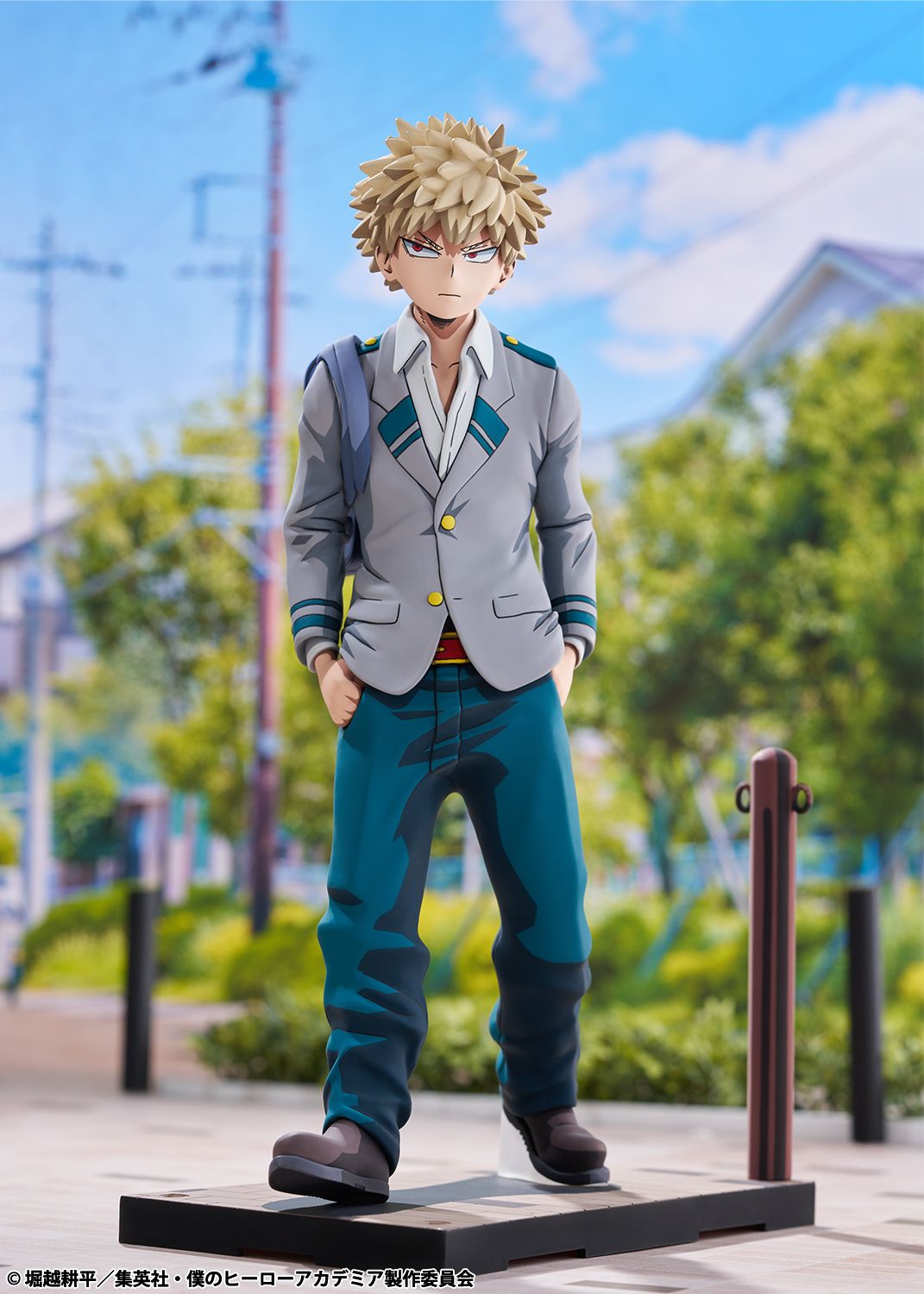 Boku no Hero Academia - Bakugo Katsuki - Connect Collection - Palette Masters - 1/8 - School Uniform Ver., 2D Ver. - 2