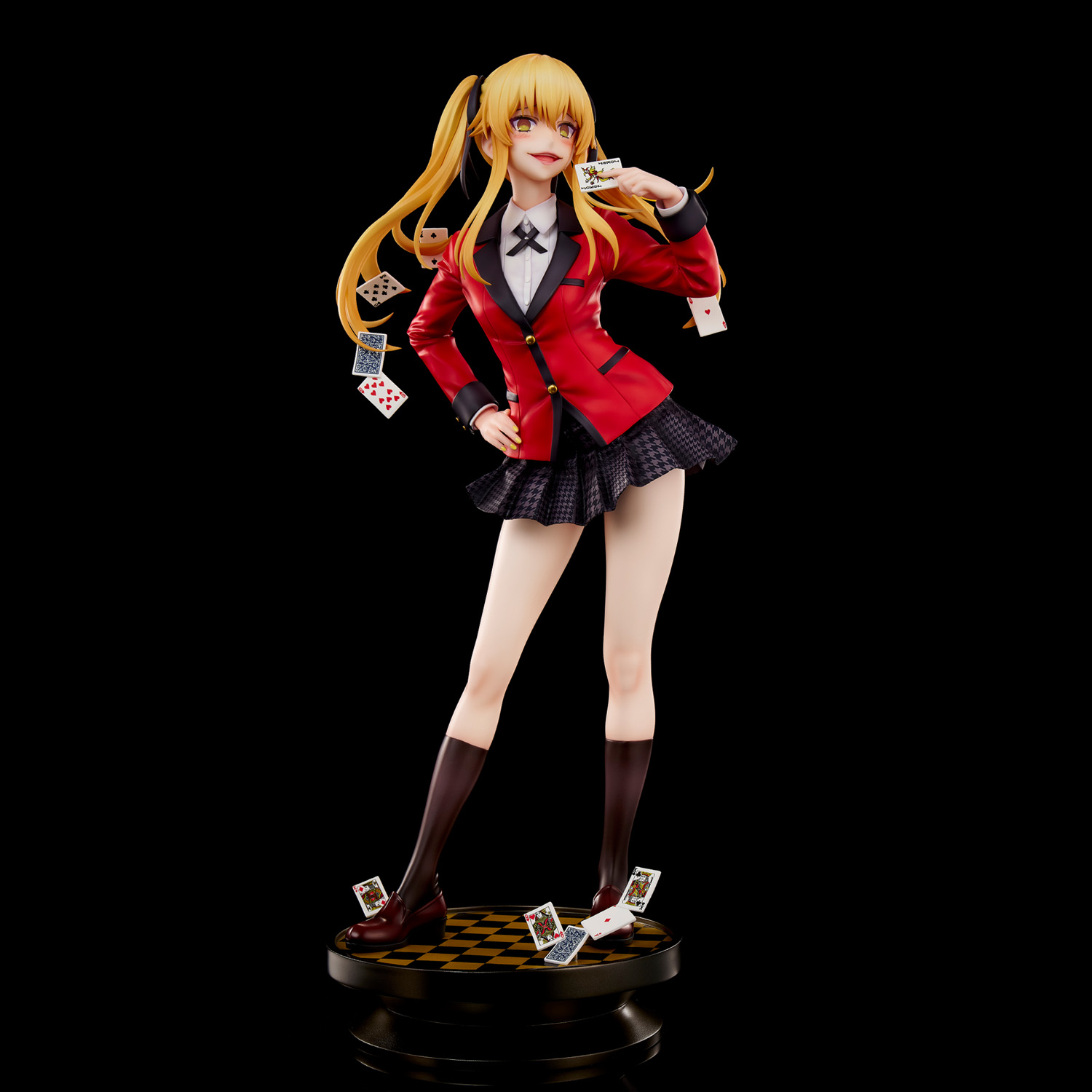 Union Creative Kakegurui Saotome Mary 1/6 Plastic Figure - 12