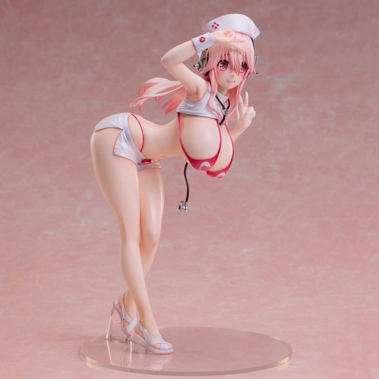 Union Creative Super Sonico Nurse Bikini Ver. 1/6 Plastic Figure - 3