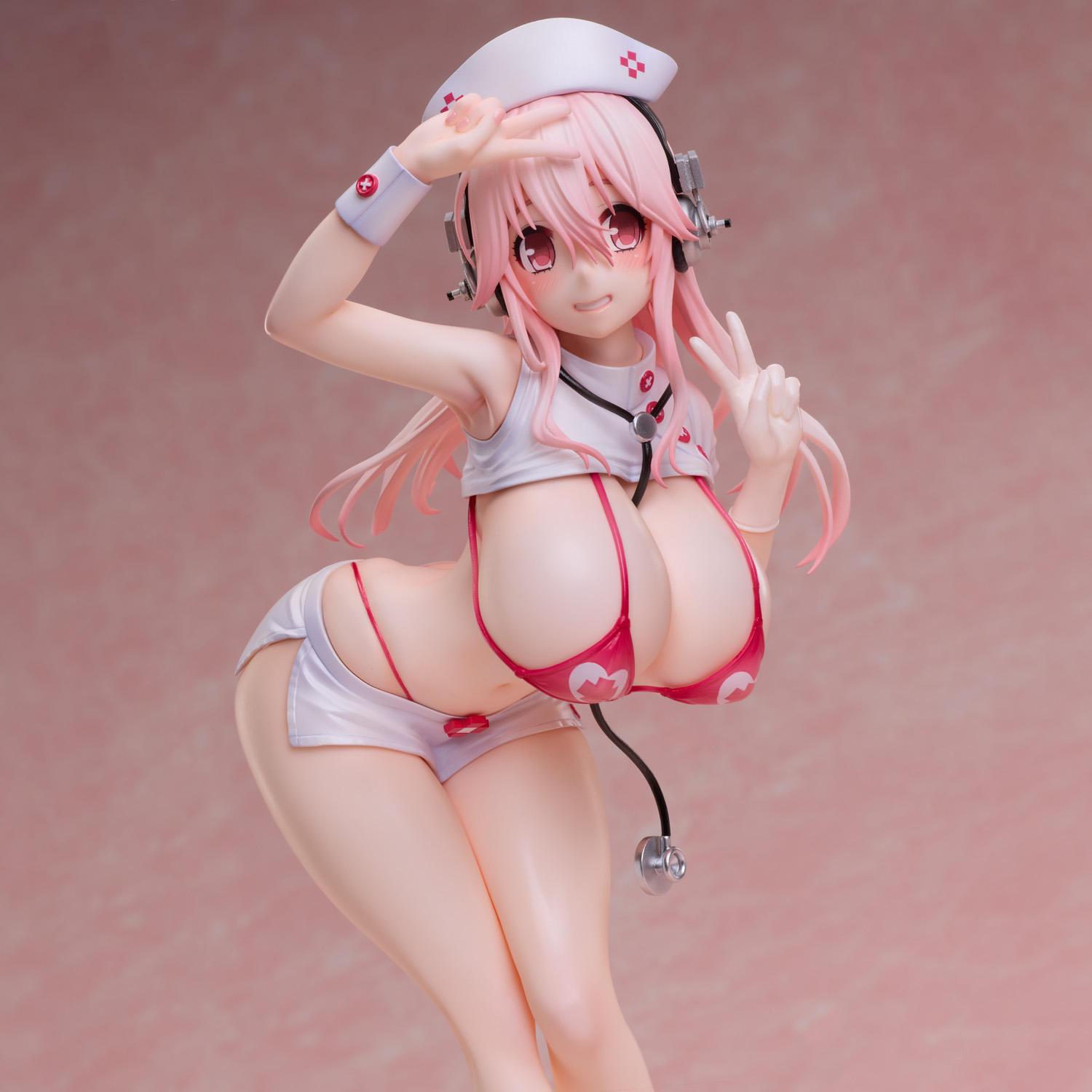 Union Creative Super Sonico Nurse Bikini Ver. 1/6 Plastic Figure - 8