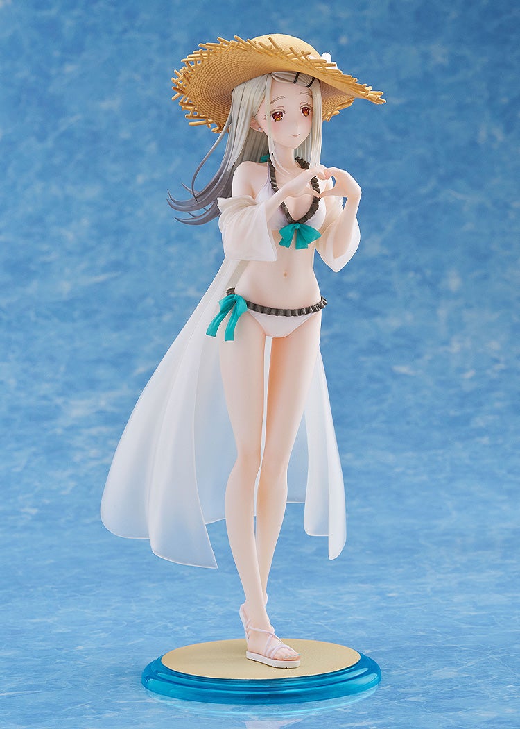 WAVE Gakuen iDOLM@STER Shinosawa Hiro [Mizugi Ver.] 1/7 Plastic Figure - 8