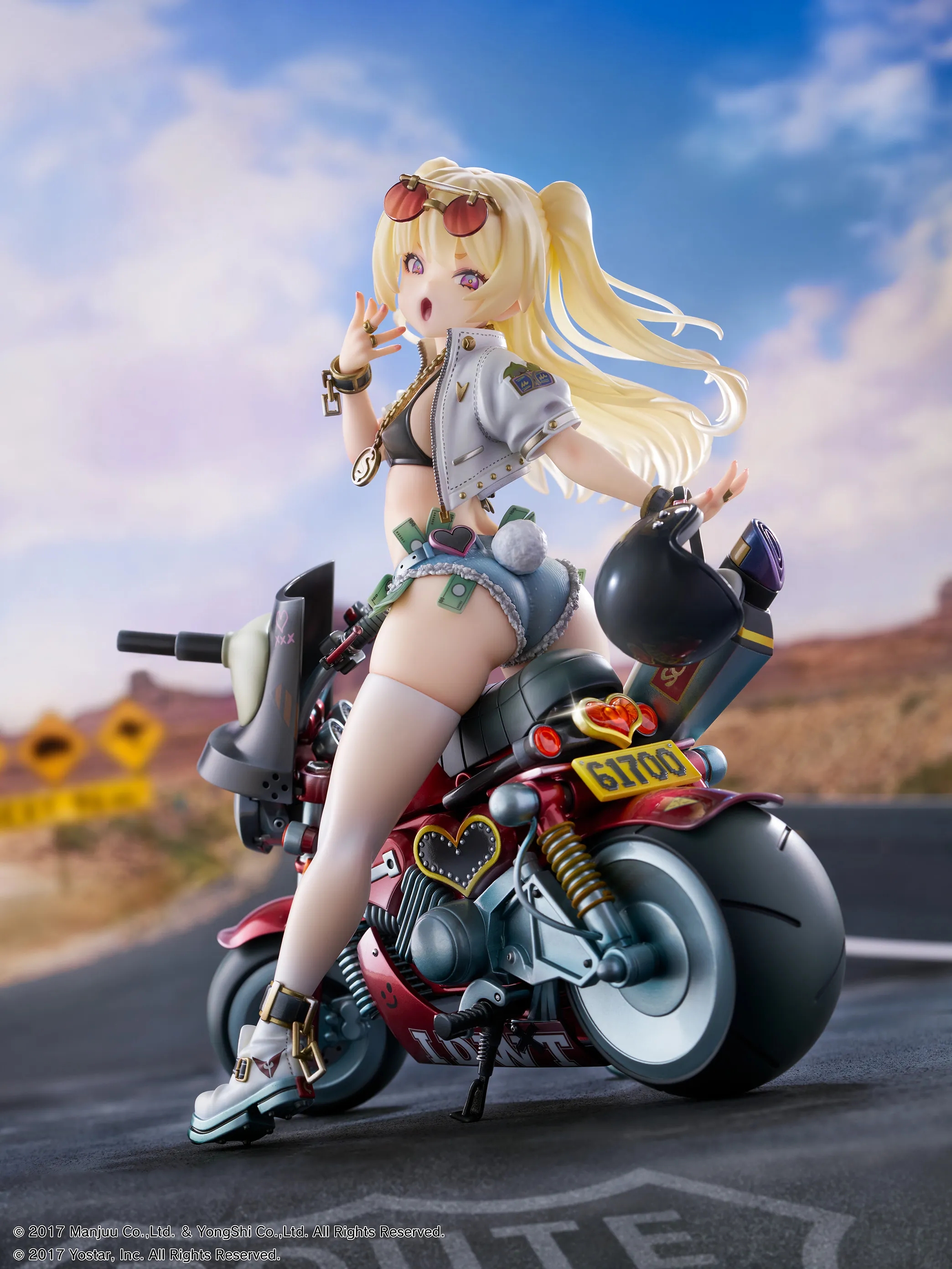 WING Azur Lane Bache Karei naru Speedster Ver. 1/7 Plastic Figure