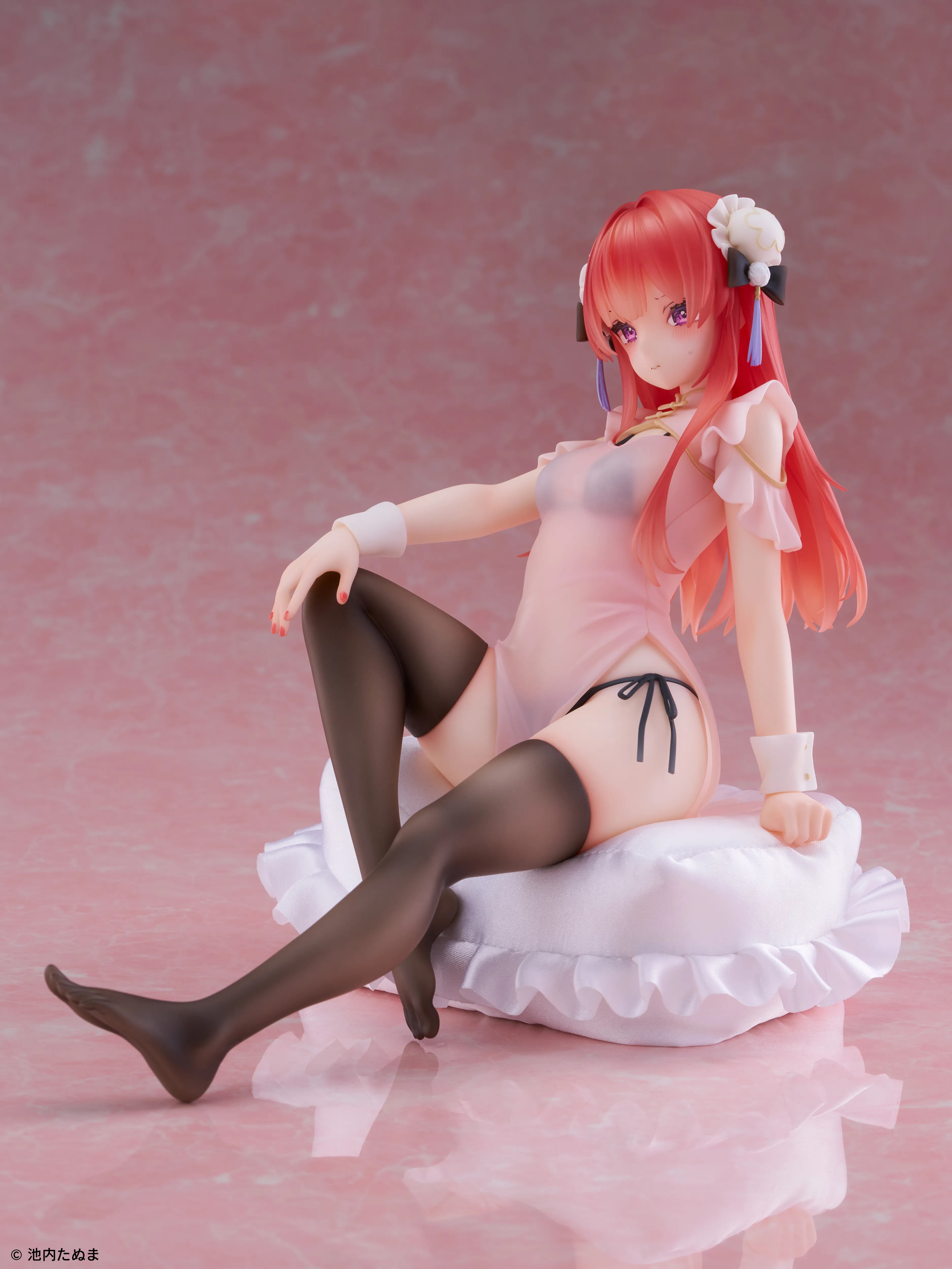 Original - Silky Slinky - Anna - 1/6 - See-through Chinese Dress ver. - 2