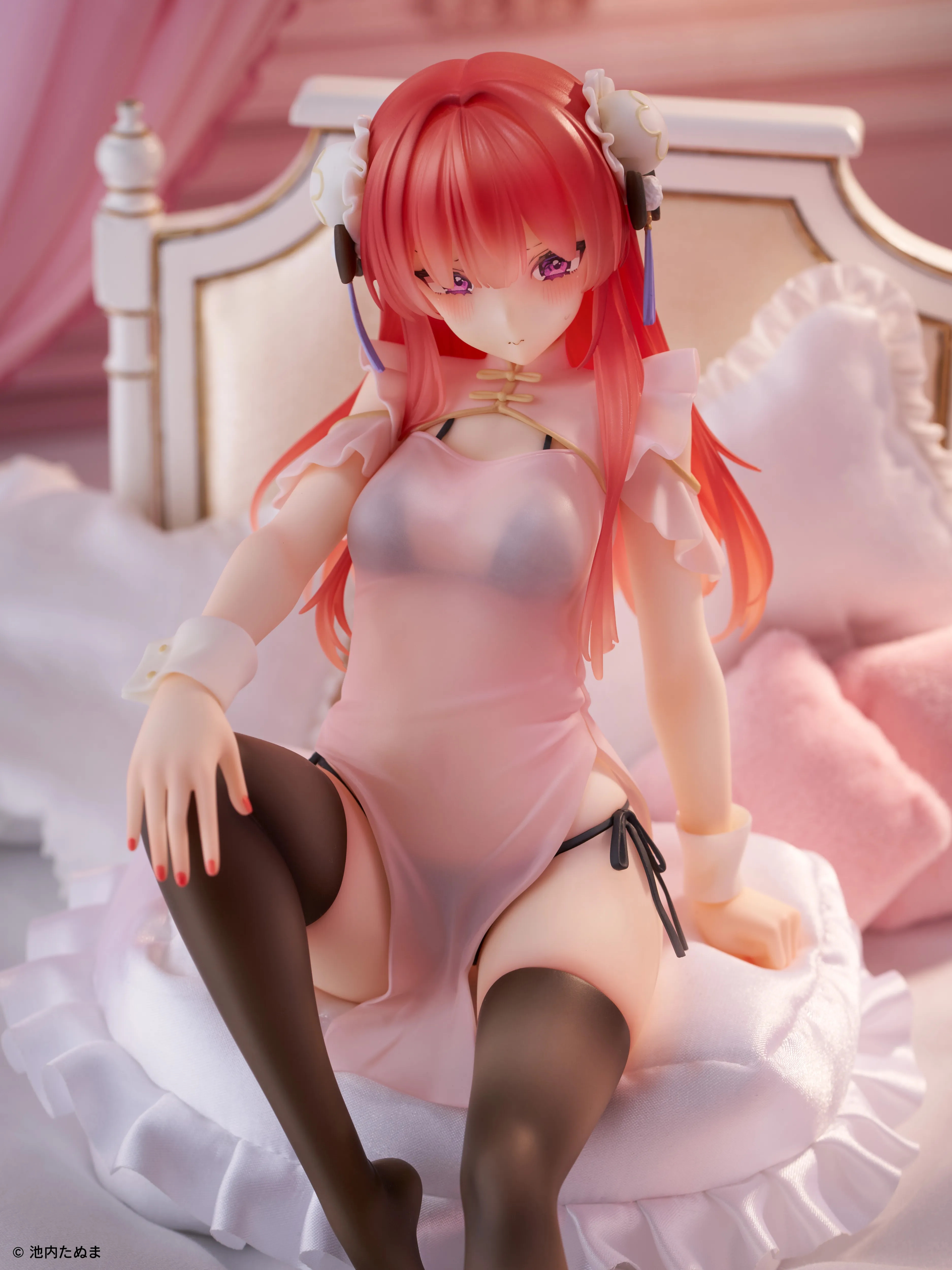 Original - Silky Slinky - Anna - 1/6 - See-through Chinese Dress ver. - 8